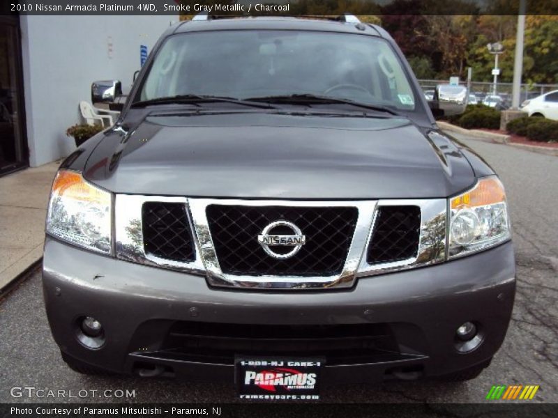 Smoke Gray Metallic / Charcoal 2010 Nissan Armada Platinum 4WD