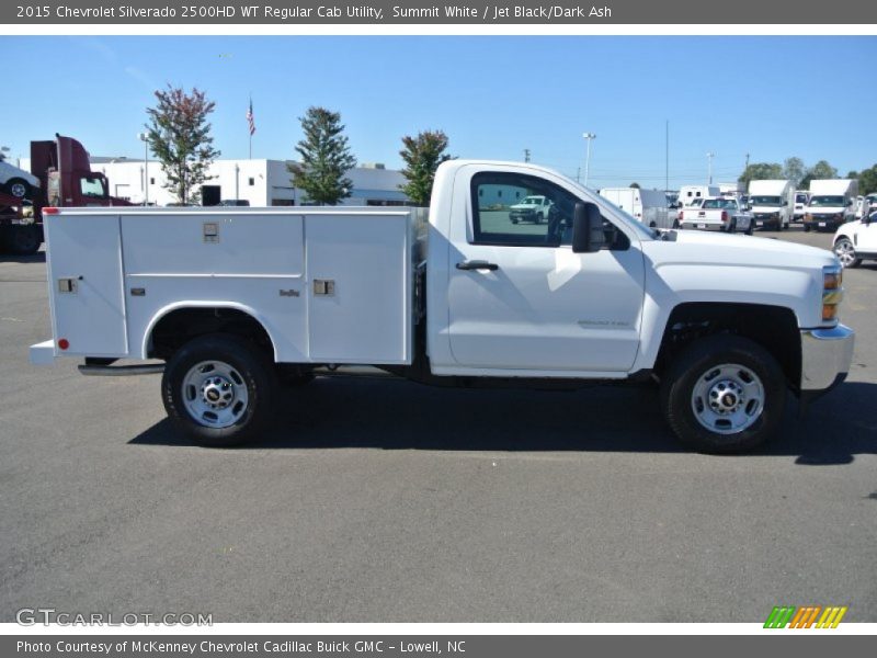  2015 Silverado 2500HD WT Regular Cab Utility Summit White