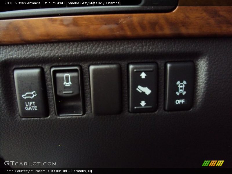 Smoke Gray Metallic / Charcoal 2010 Nissan Armada Platinum 4WD