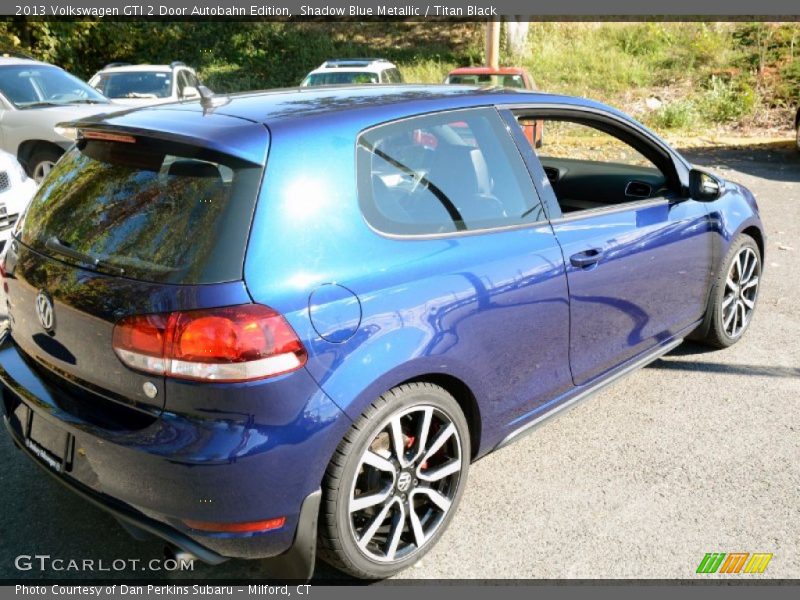 Shadow Blue Metallic / Titan Black 2013 Volkswagen GTI 2 Door Autobahn Edition