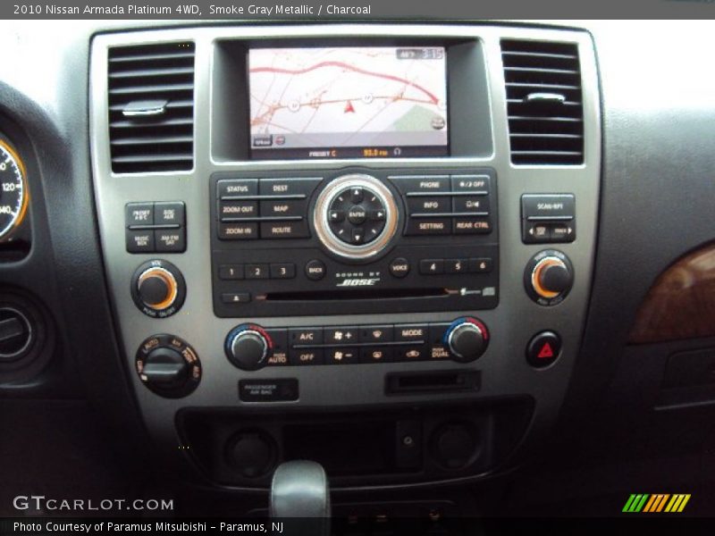 Smoke Gray Metallic / Charcoal 2010 Nissan Armada Platinum 4WD