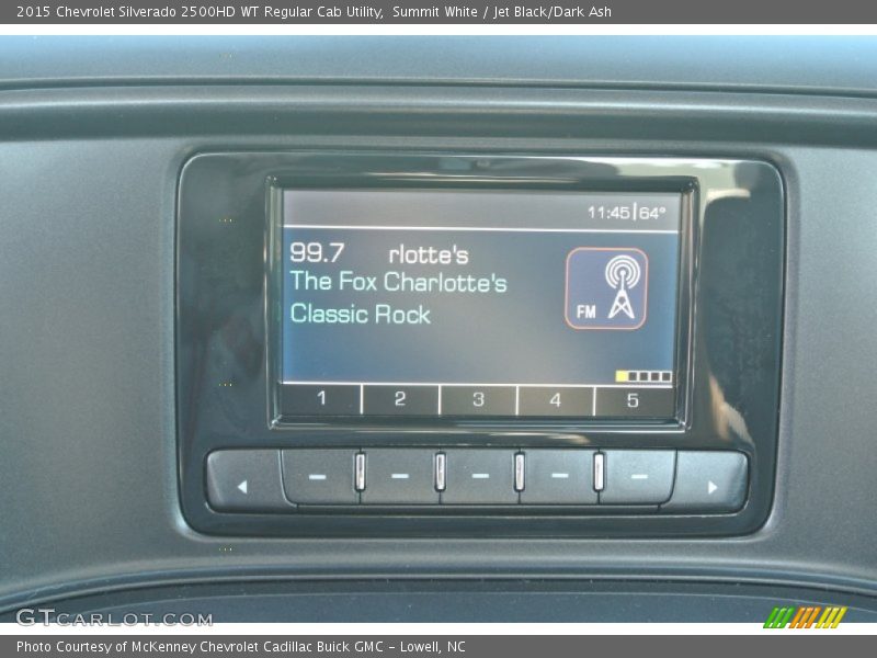 Controls of 2015 Silverado 2500HD WT Regular Cab Utility