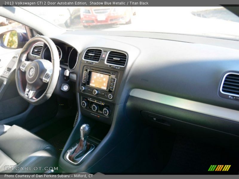 Shadow Blue Metallic / Titan Black 2013 Volkswagen GTI 2 Door Autobahn Edition