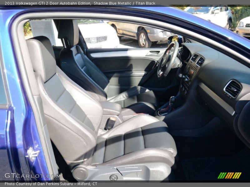 Shadow Blue Metallic / Titan Black 2013 Volkswagen GTI 2 Door Autobahn Edition