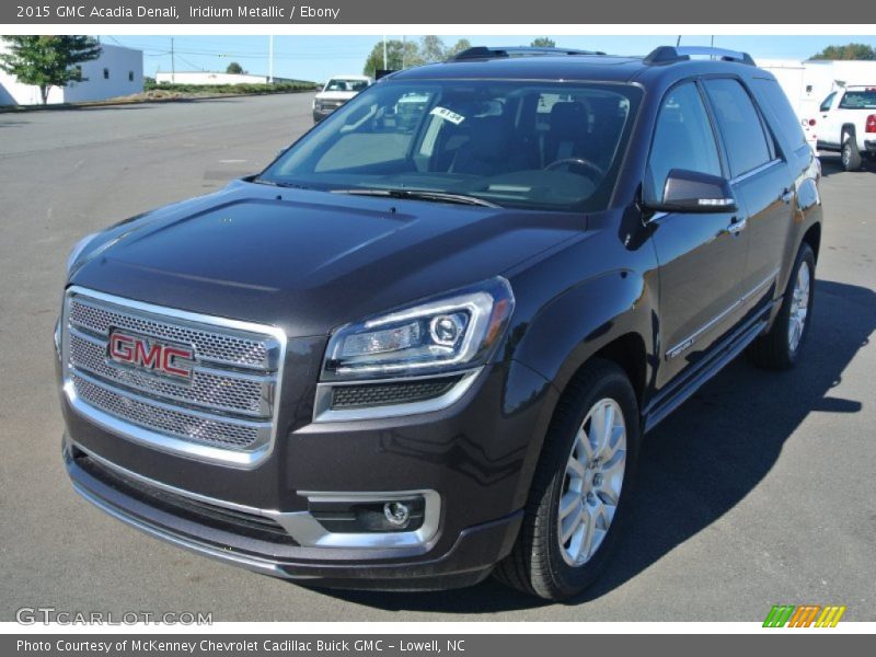 Iridium Metallic / Ebony 2015 GMC Acadia Denali