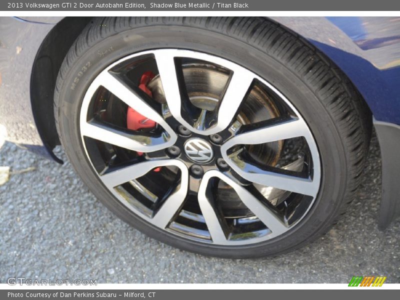 Shadow Blue Metallic / Titan Black 2013 Volkswagen GTI 2 Door Autobahn Edition