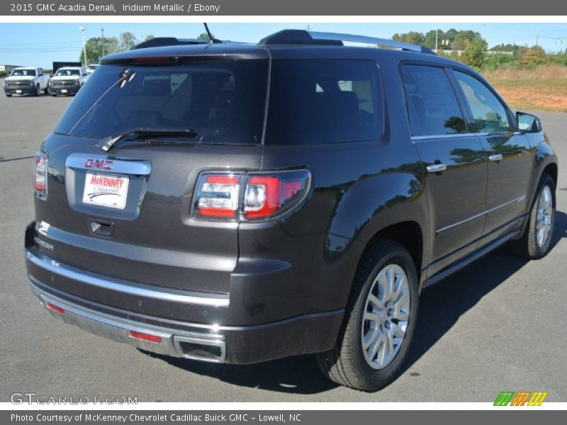 Iridium Metallic / Ebony 2015 GMC Acadia Denali