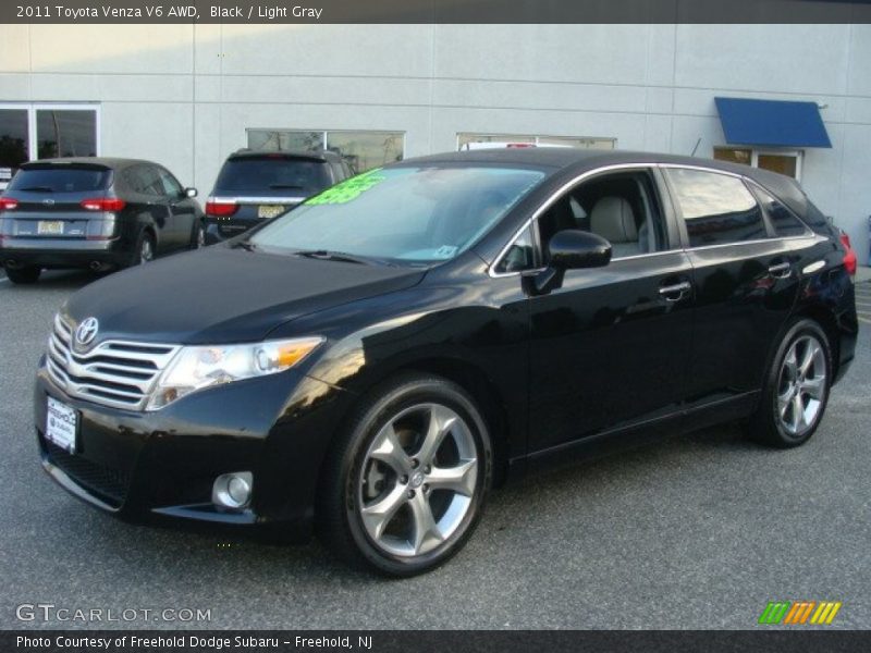 Black / Light Gray 2011 Toyota Venza V6 AWD