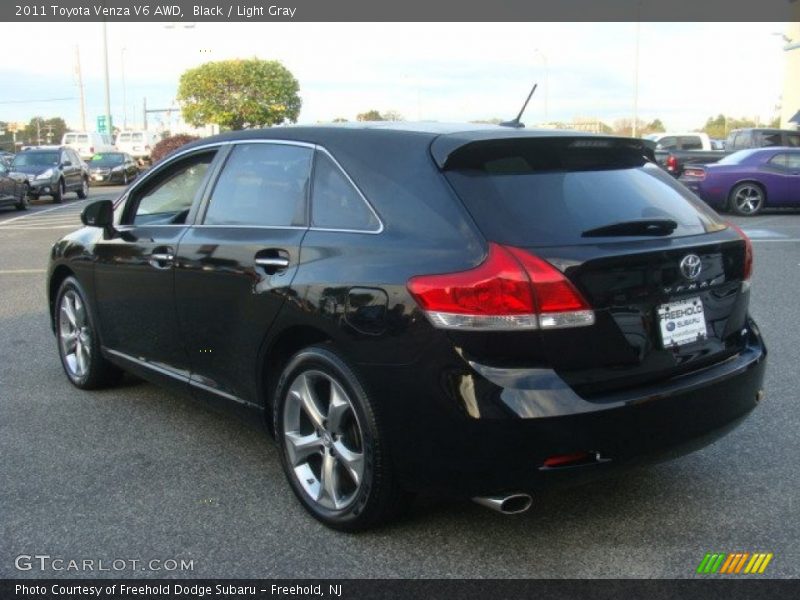 Black / Light Gray 2011 Toyota Venza V6 AWD