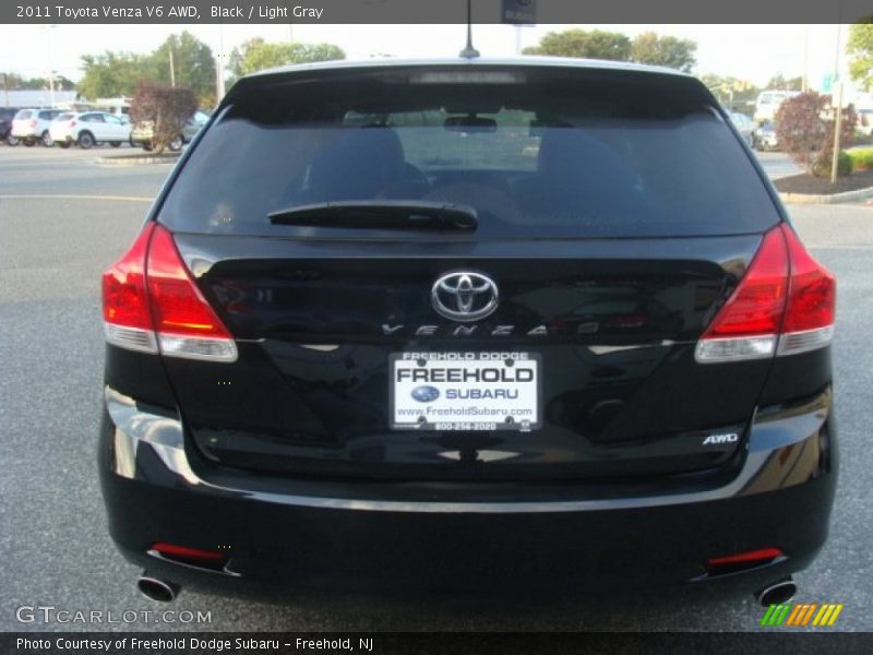 Black / Light Gray 2011 Toyota Venza V6 AWD