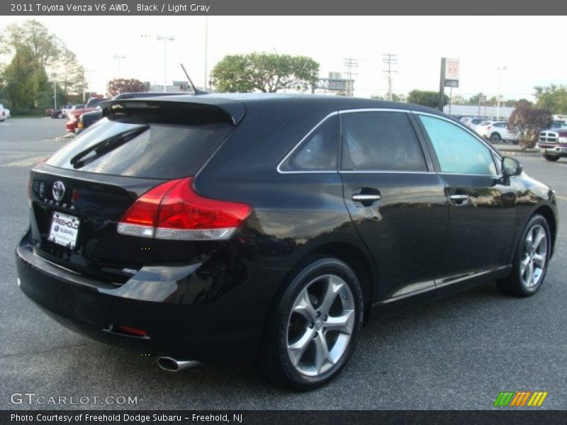Black / Light Gray 2011 Toyota Venza V6 AWD
