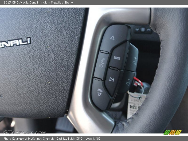 Iridium Metallic / Ebony 2015 GMC Acadia Denali