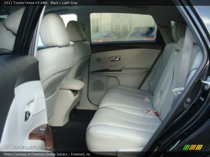 Black / Light Gray 2011 Toyota Venza V6 AWD