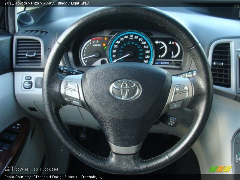 Black / Light Gray 2011 Toyota Venza V6 AWD
