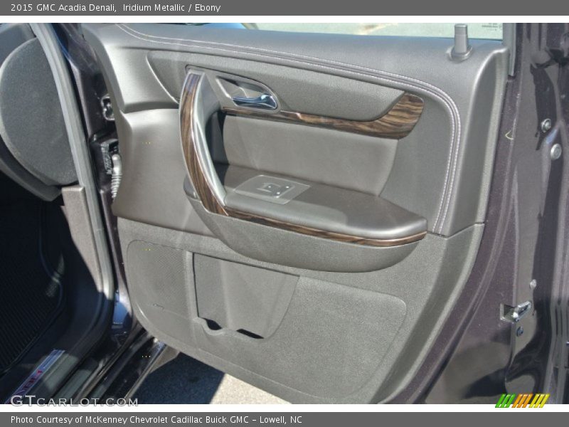 Iridium Metallic / Ebony 2015 GMC Acadia Denali