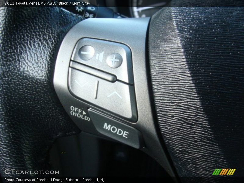Black / Light Gray 2011 Toyota Venza V6 AWD