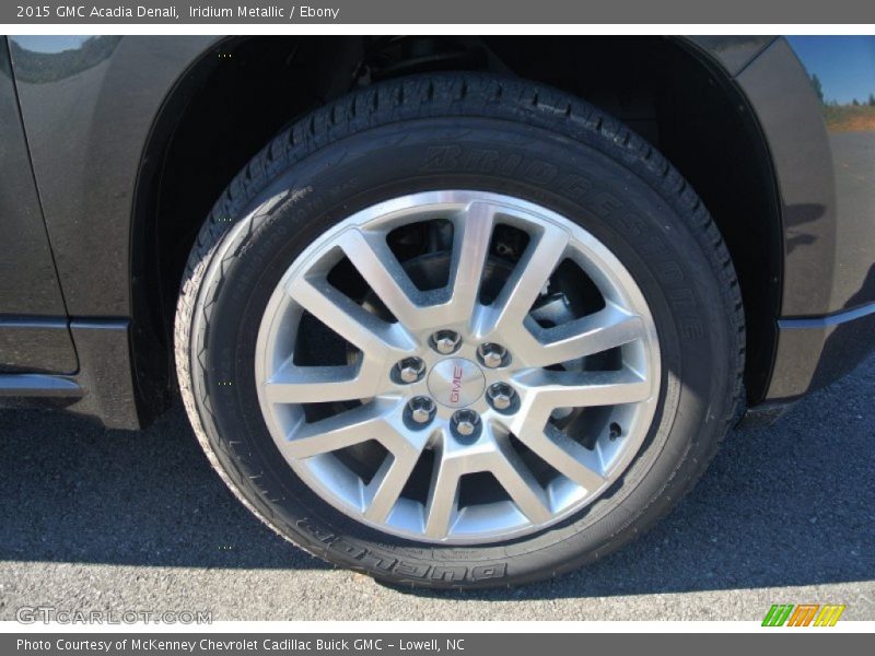Iridium Metallic / Ebony 2015 GMC Acadia Denali