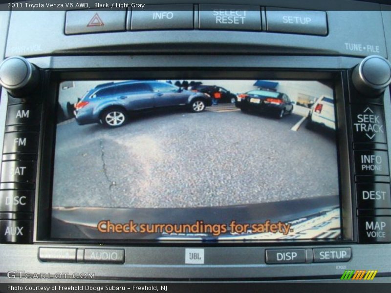 Black / Light Gray 2011 Toyota Venza V6 AWD