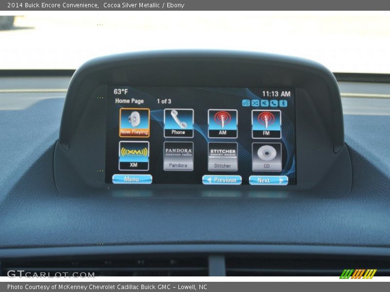 Cocoa Silver Metallic / Ebony 2014 Buick Encore Convenience