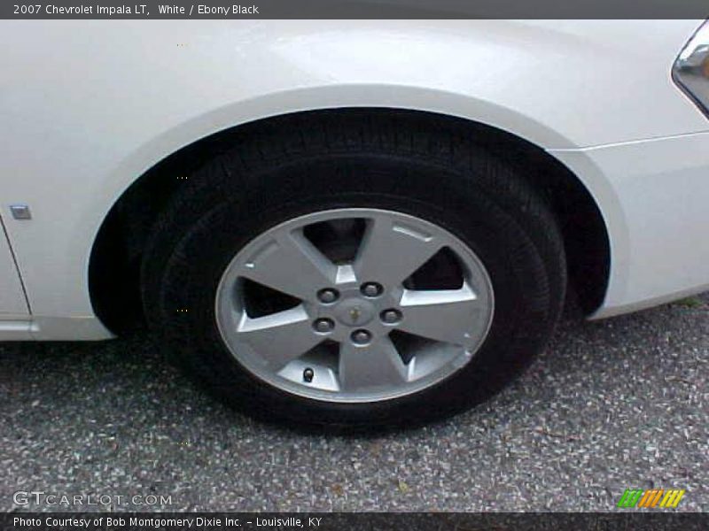 White / Ebony Black 2007 Chevrolet Impala LT