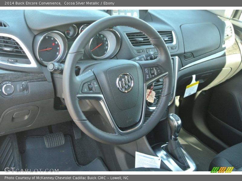 Cocoa Silver Metallic / Ebony 2014 Buick Encore Convenience