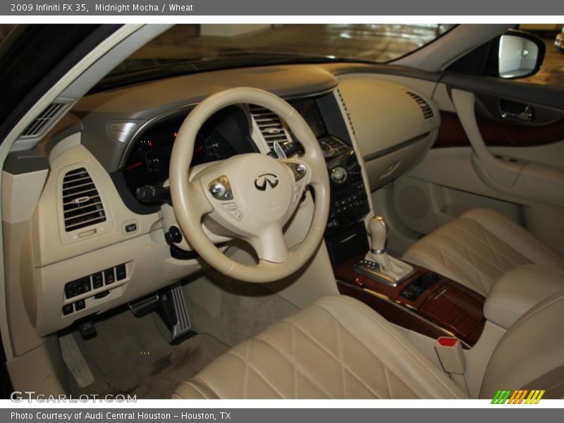 Midnight Mocha / Wheat 2009 Infiniti FX 35