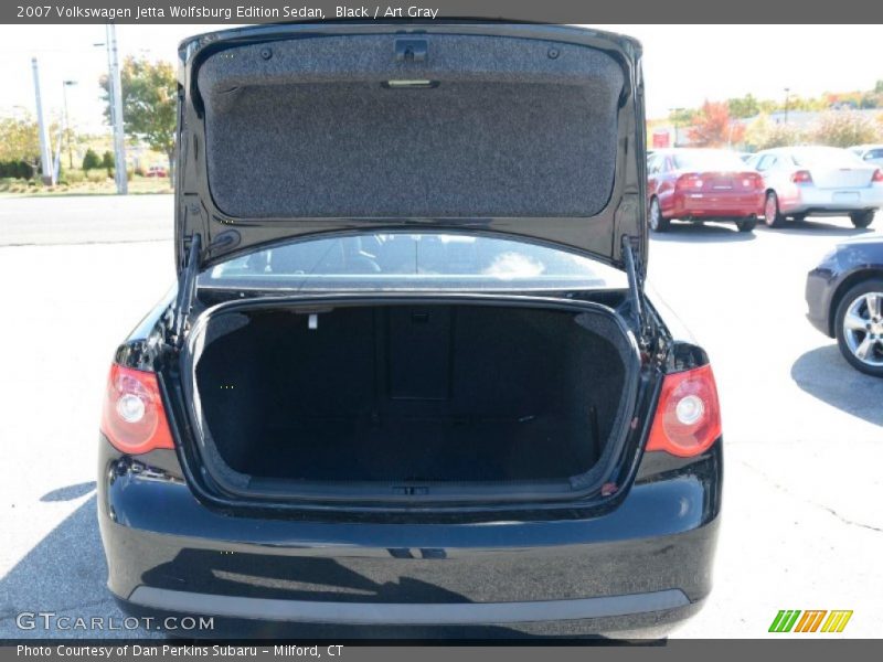 Black / Art Gray 2007 Volkswagen Jetta Wolfsburg Edition Sedan