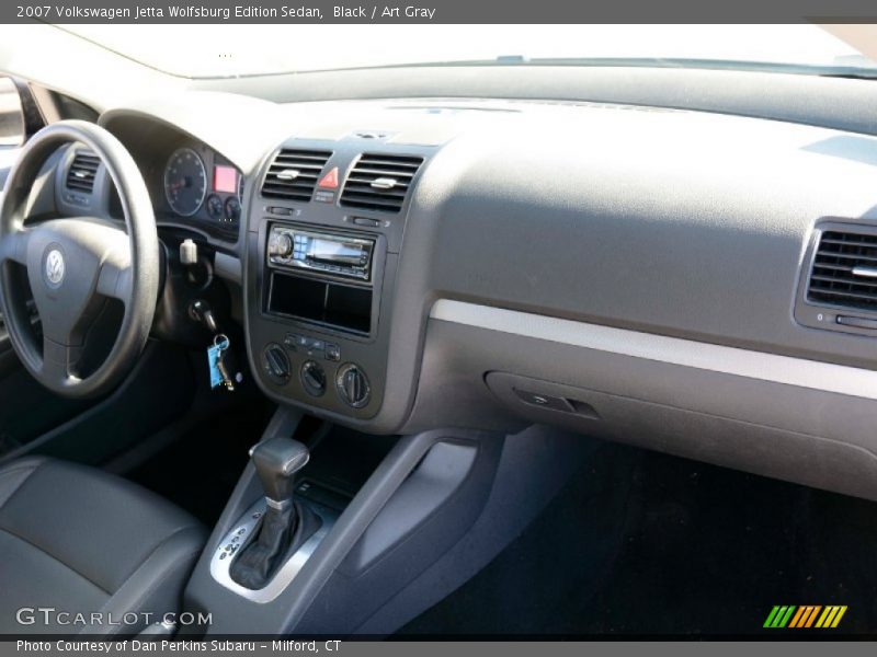 Black / Art Gray 2007 Volkswagen Jetta Wolfsburg Edition Sedan
