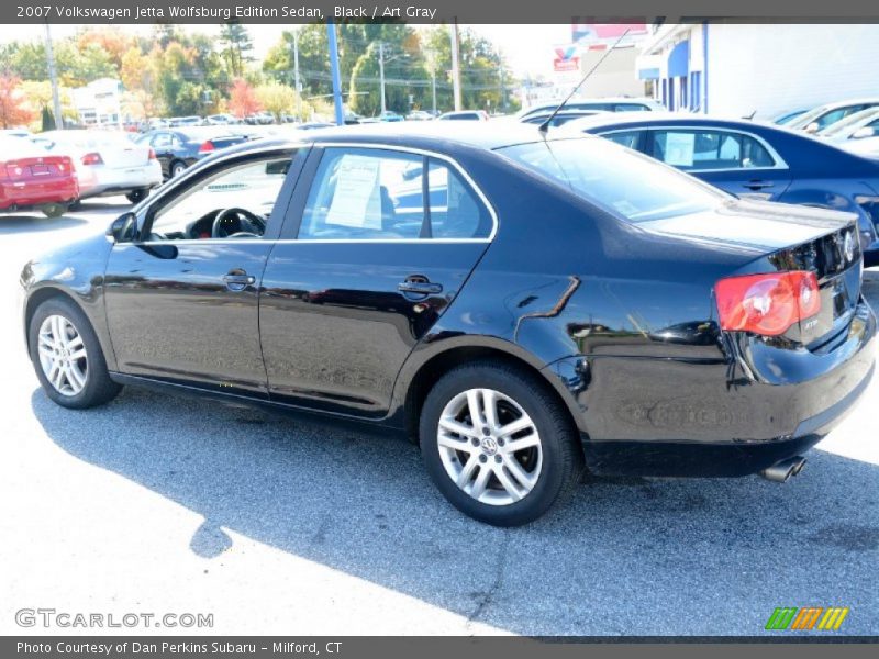 Black / Art Gray 2007 Volkswagen Jetta Wolfsburg Edition Sedan