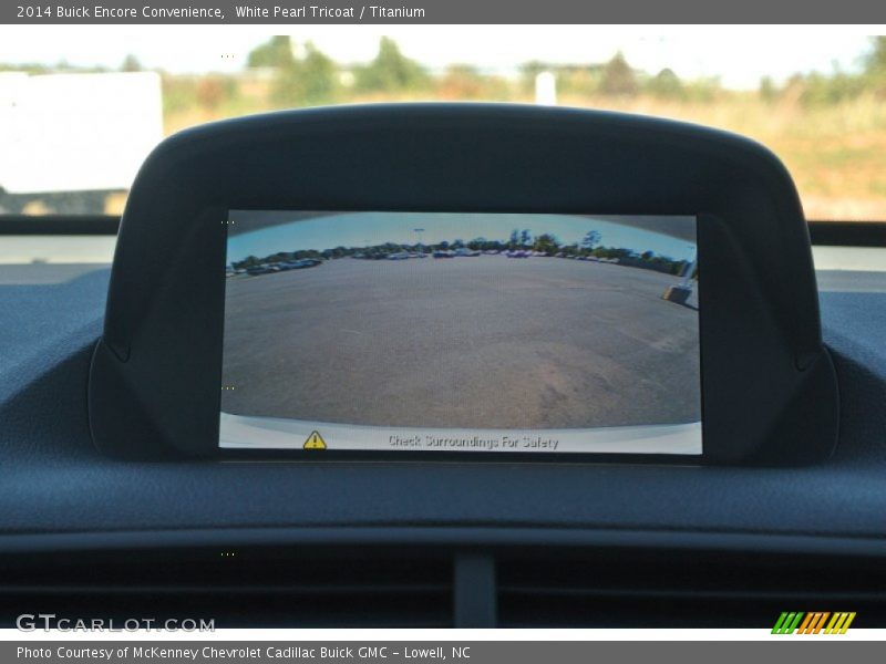 White Pearl Tricoat / Titanium 2014 Buick Encore Convenience