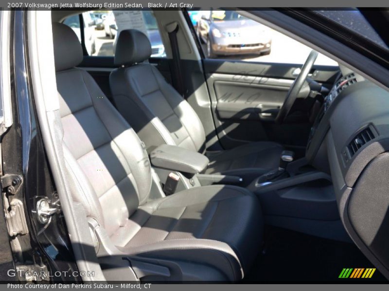 Black / Art Gray 2007 Volkswagen Jetta Wolfsburg Edition Sedan
