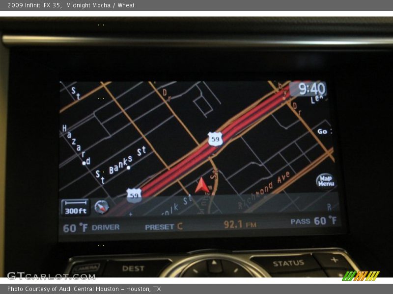Midnight Mocha / Wheat 2009 Infiniti FX 35