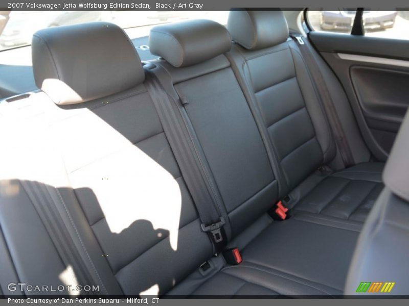 Black / Art Gray 2007 Volkswagen Jetta Wolfsburg Edition Sedan