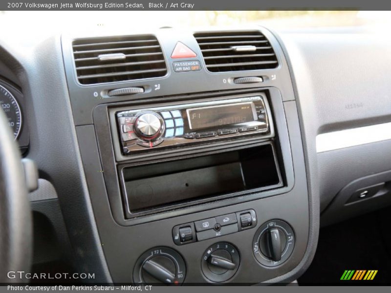 Black / Art Gray 2007 Volkswagen Jetta Wolfsburg Edition Sedan