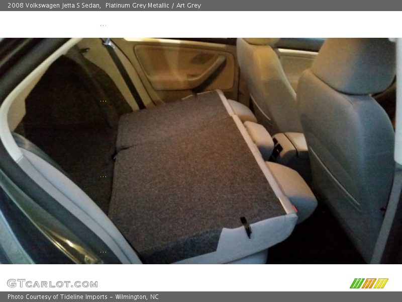 Platinum Grey Metallic / Art Grey 2008 Volkswagen Jetta S Sedan