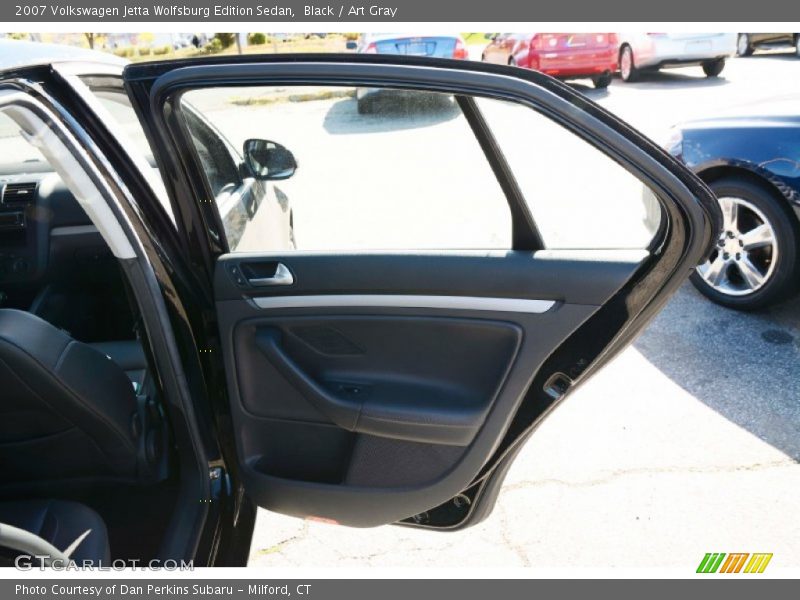 Black / Art Gray 2007 Volkswagen Jetta Wolfsburg Edition Sedan