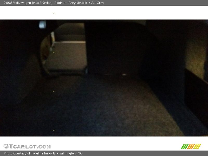 Platinum Grey Metallic / Art Grey 2008 Volkswagen Jetta S Sedan