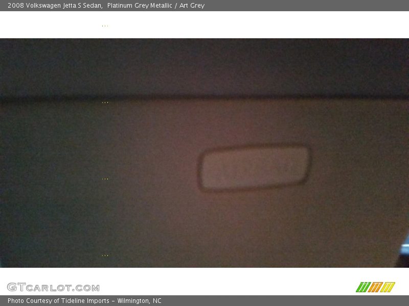 Platinum Grey Metallic / Art Grey 2008 Volkswagen Jetta S Sedan