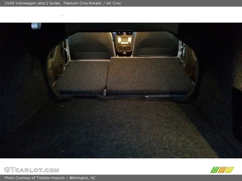Platinum Grey Metallic / Art Grey 2008 Volkswagen Jetta S Sedan