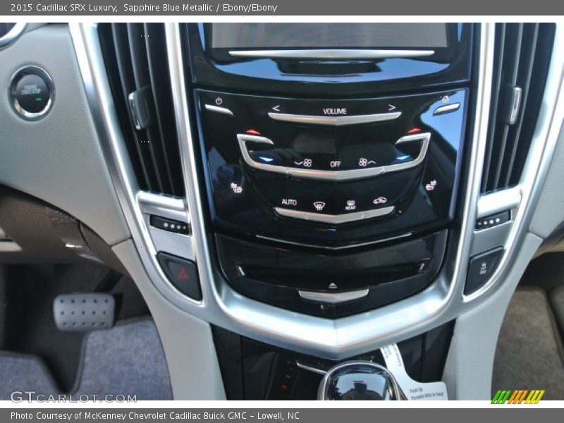 Sapphire Blue Metallic / Ebony/Ebony 2015 Cadillac SRX Luxury