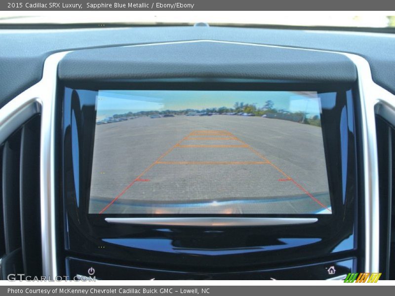 Sapphire Blue Metallic / Ebony/Ebony 2015 Cadillac SRX Luxury
