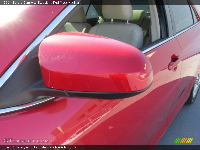 Barcelona Red Metallic / Ivory 2014 Toyota Camry L