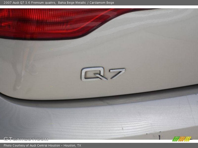 Bahia Beige Metallic / Cardamom Beige 2007 Audi Q7 3.6 Premium quattro
