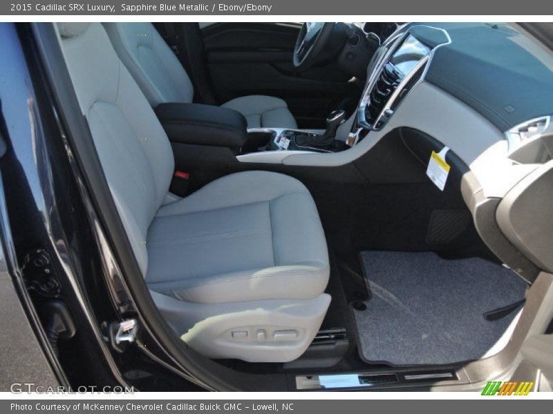 Sapphire Blue Metallic / Ebony/Ebony 2015 Cadillac SRX Luxury