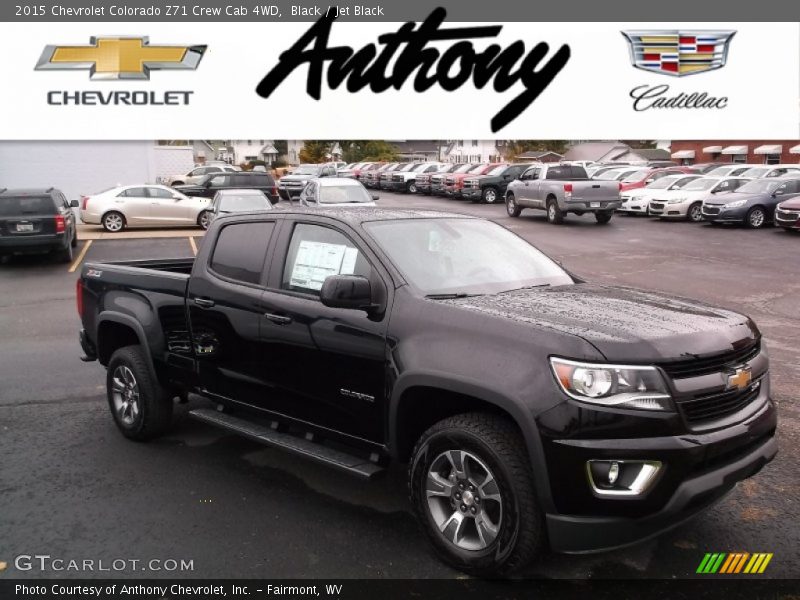 Black / Jet Black 2015 Chevrolet Colorado Z71 Crew Cab 4WD