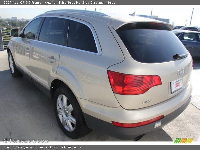 Bahia Beige Metallic / Cardamom Beige 2007 Audi Q7 3.6 Premium quattro