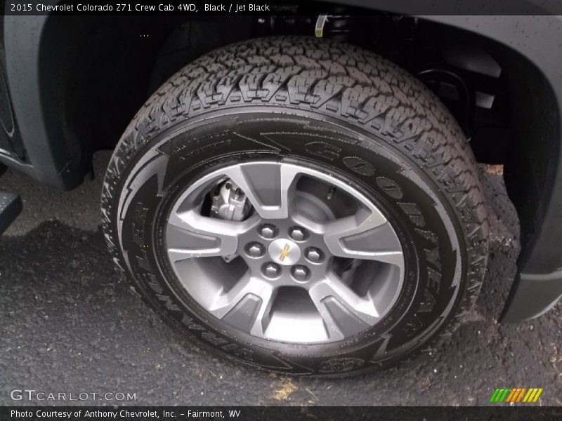 Black / Jet Black 2015 Chevrolet Colorado Z71 Crew Cab 4WD