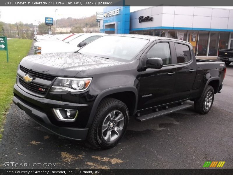 Black / Jet Black 2015 Chevrolet Colorado Z71 Crew Cab 4WD