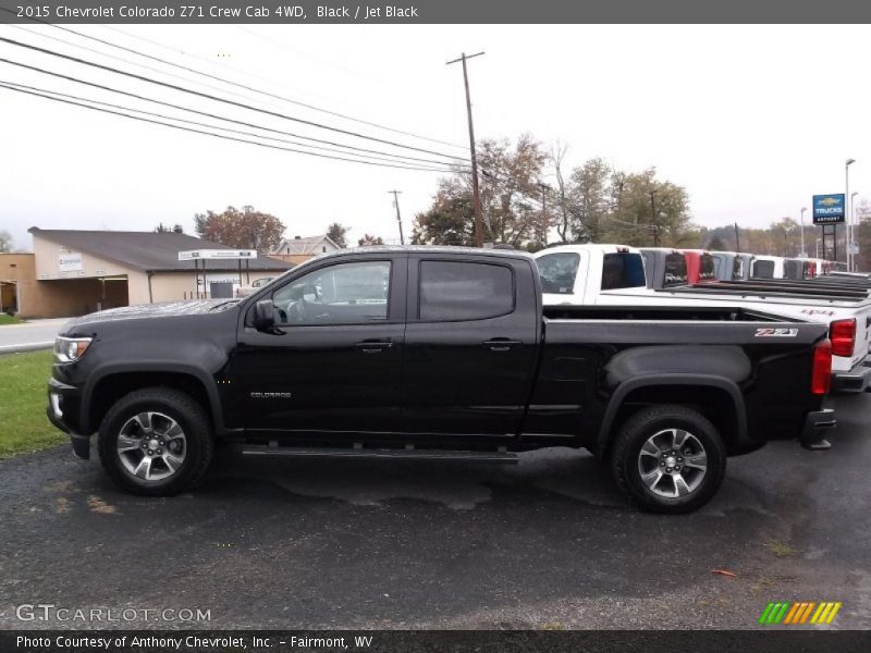 Black / Jet Black 2015 Chevrolet Colorado Z71 Crew Cab 4WD