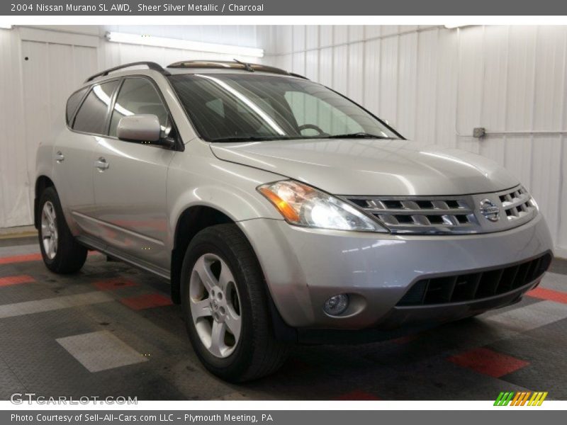 Sheer Silver Metallic / Charcoal 2004 Nissan Murano SL AWD